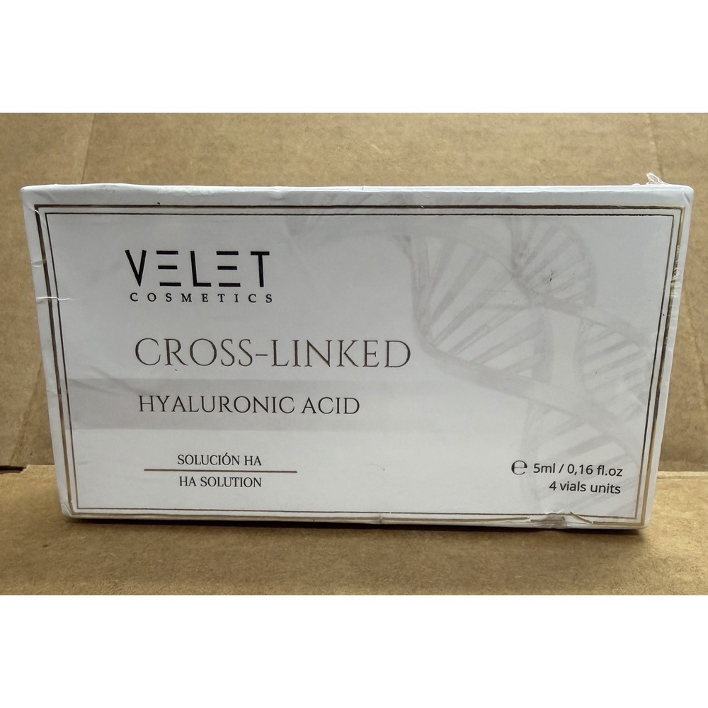 Velvet Cosmetics Cross-Linked Hyaluronic Acid | Sterile Solution